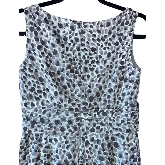 Ann Taylor Stretch Spotted Silk Dress - Picture 4 of 6